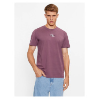 Calvin Klein pánské fialové tričko