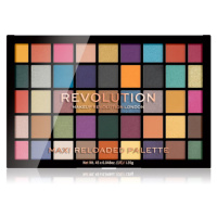 Makeup Revolution Maxi Reloaded Palette paletka pudrových očních stínů odstín Dream Big 45x1.35 