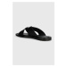 Kožené pantofle Paul&Shark pánské, černá barva, 24418012