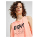Meruňkové dámské tílko DKNY