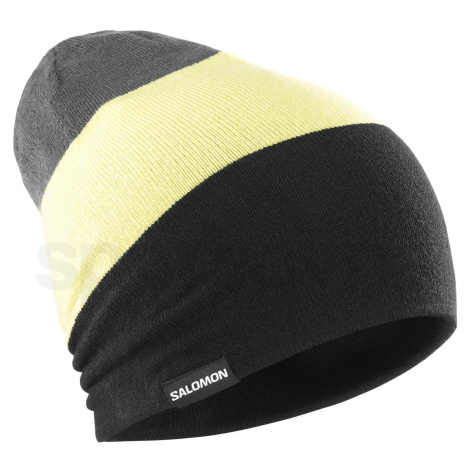 Salomon Flatspin Reversible Beanie LC2143200 - deep black/charlock/periscope