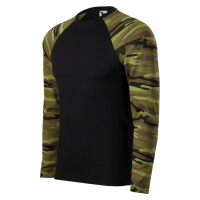 ESHOP - Pánské triko Camouflage green LS dl.rukáv