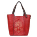 Shopper kabelka ve stylu vintage s texturou