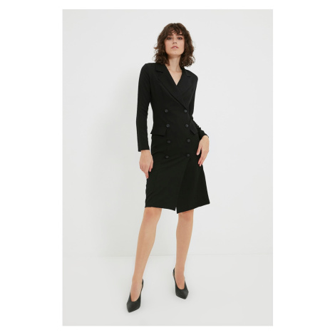 Trendyol Dress - Black - Blazer dress