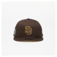 New Era San Diego Padres Side Patch 9FIFTY Snapback Cap Nfl Brown Suede/ Bronze