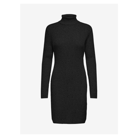 Černé dámské svetrové šaty JDY Novalee