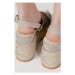 Espadrilles ELLA RAFIA 11559044 Hnědá