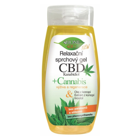 BIO BIONE CBD Relaxační sprchový gel 260 ml Bione Cosmetics