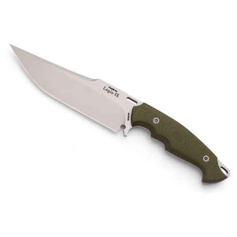 Nůž Legio IX Hydra Knives® – Stříbrná čepel – Satin, Olive Green