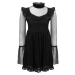 šaty dámské KILLSTAR - Bewitched Lace - BLACK