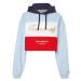 Tommy Jeans Sweatshirt - TJW CROP ARCHIVE HOODIE blue