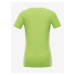 Dětské bavlněné triko ALPINE PRO MONCO zelená