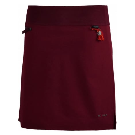 SKHOOP Funkční sukně s vnitřními šortkami Outdoor Skort henna red S/36