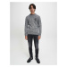 Calvin Klein pánský svetr černý melír