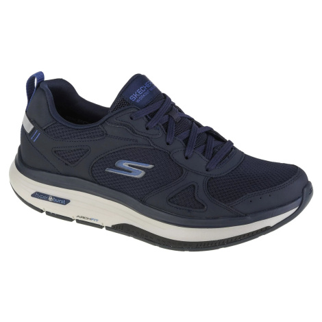 TMAVĚ MODRÉ PÁNSKÉ TENISKY SKECHERS GO WALK WORKOUT WALKER Tmavě modrá