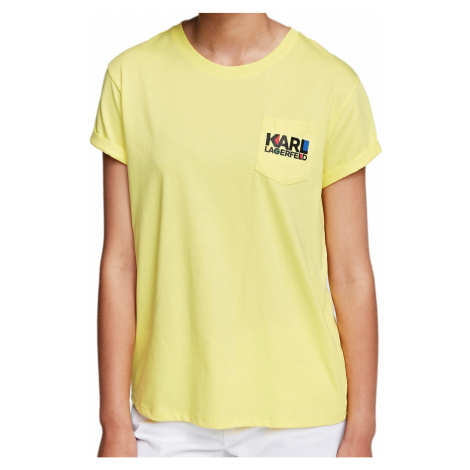 Žluté tričko - KARL LAGERFELD