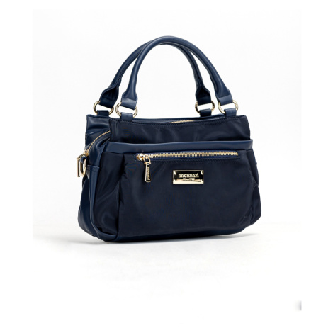 Monnari Bags Dámská textilní kabelka Navy Blue