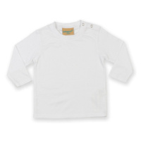 Larkwood Kojenecké tričko s dlouhým rukávem LW021 White