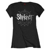 Slipknot tričko, Logo Star Diamante Girly, dámské