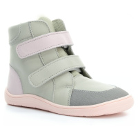 Baby Bare Shoes Baby Bare Febo Winter Grey/Pink /Asfaltico