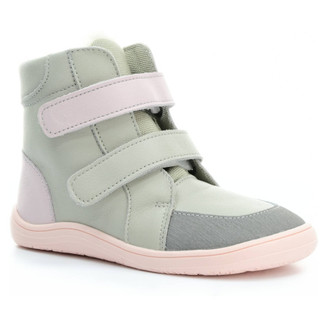 Baby Bare Shoes boty Baby Bare Febo Winter Grey/Pink (s membránou/Asfaltico) 29 EUR