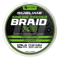 Nytro Sublime X8 Sinking Feeder Braid 150 m 0,08 mm 4,1 kg