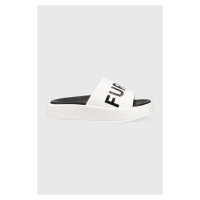 Pantofle Furla Real Fusbet dámské, bílá barva, na platformě, YE20REA BX0766 P2700