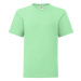 Mint children's t-shirt in combed cotton Fruit of the Loom