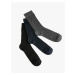 Koton 3-Piece Socks Set Multi Color Textured