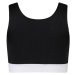 Sf Dívčí crop top SM236 Black