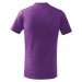 Malfini Basic Dětské triko 138 fialová