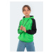 Slazenger Draven Kids Unisex Sweatshirt Green Gray