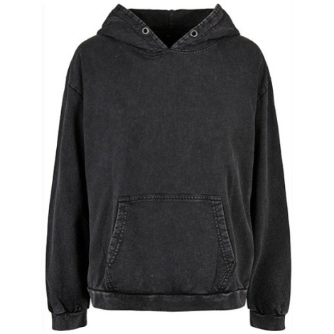 Build Your Brand Dámská oversize mikina s kapucí BY194 Black