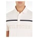 Krémové pánské polo tričko Tommy Hilfiger