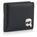 Peněženka karl lagerfeld k/ikonik 2.0 bifold wallet černá