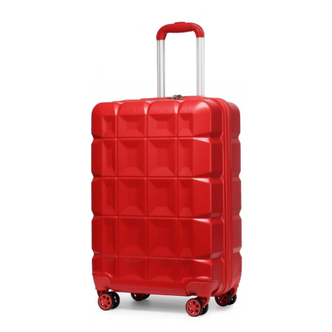 KONO kabinové zavazadlo s TSA zámkem - červená - 39L