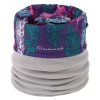 Finmark MULTIFUNCTIONAL SCARF WITH FLEECE Multifunkční šátek s fleecem, mix, velikost