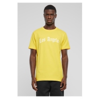 Pánské tričko Los Angeles - žluté