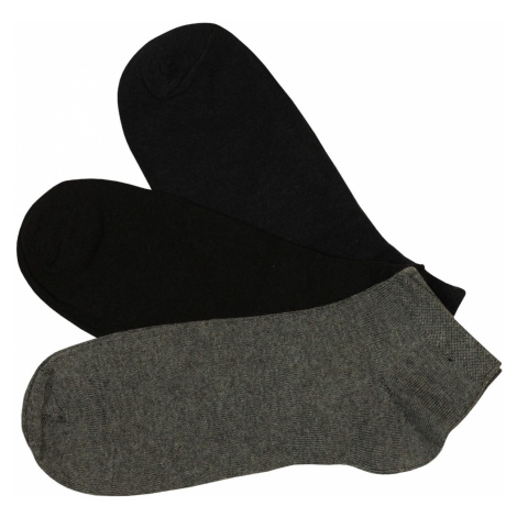 Pánské kotníkové ponožky měkký lem ZJS-3101 - 3bal vícebarevná