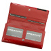 Luxusní dámská kožená peněženka Gregorio Feebee, červená