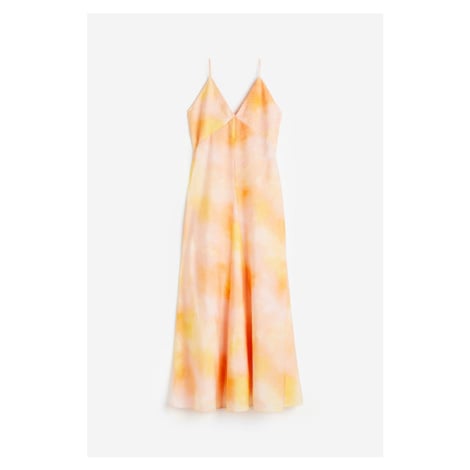 H & M - Šaty áčkového střihu z modalové směsi - oranžová H&M