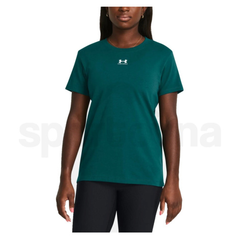 Tričko Under Armour Campus Core SS W 1383648-449 - green