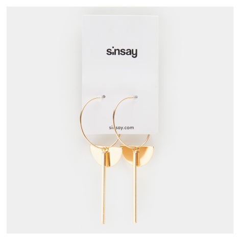 Sinsay - Kruhové náušnice - Zlatá