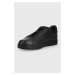 Kožené sneakers boty Michael Kors Keating černá barva