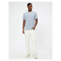 Koton Basic T-shirt Crew Neck Short Sleeved