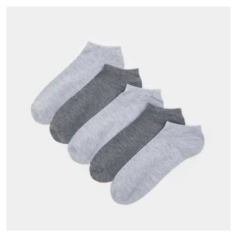 Sinsay - Sada 5 párů ponožek - Černý