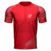 Compressport Racing SS Tshirt M Red/White Běžecké tričko s krátkým rukávem