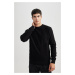 DEFACTO Standard Fit Crew Neck Sweater