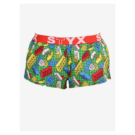 Dámské trenky Styx art sportovní guma stavebnice