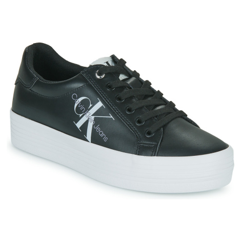 Calvin Klein Jeans VULC FLATFORM LACEUP Černá